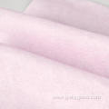 Dyed material pink color spunalce nonwoven for wipes